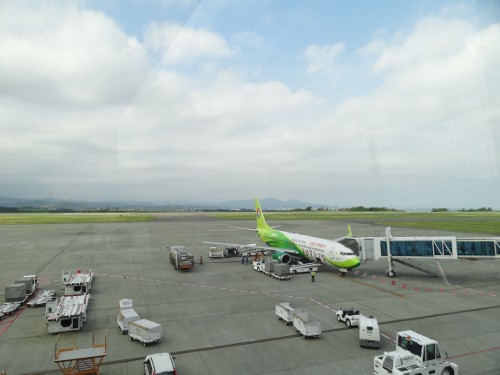 富士山空港の様子